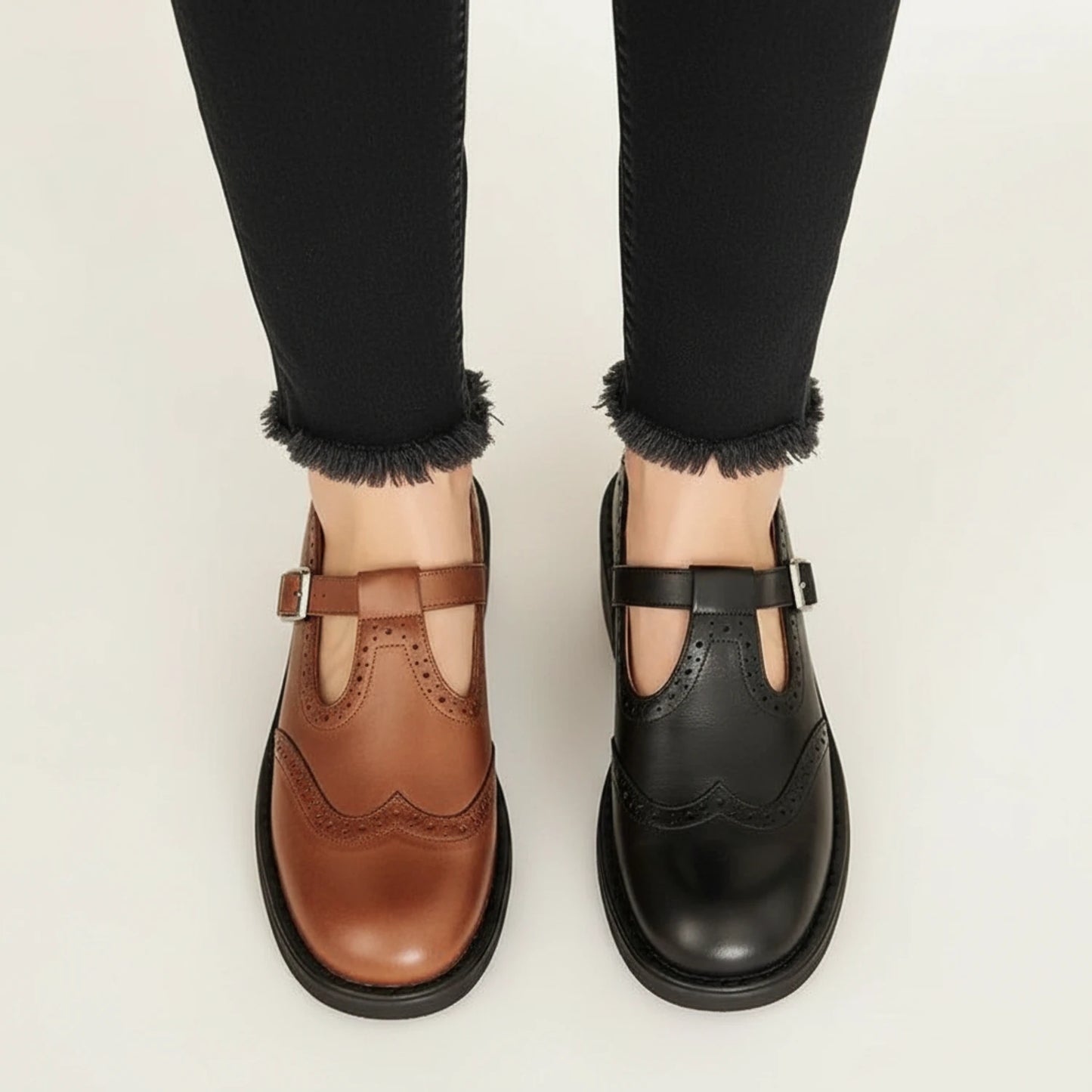 Classic Mary Jane T-Strap Shoes for Women