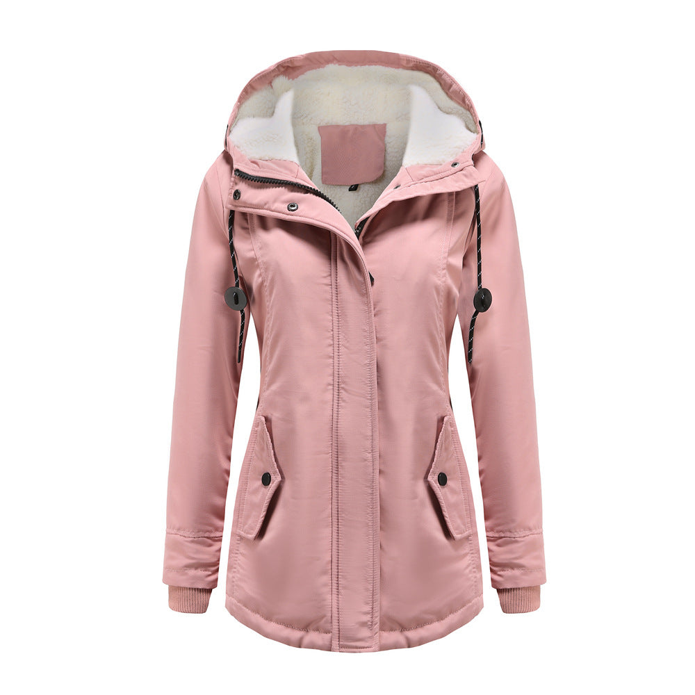 Quilted Lined Hooded Jacket for Women - Image 5