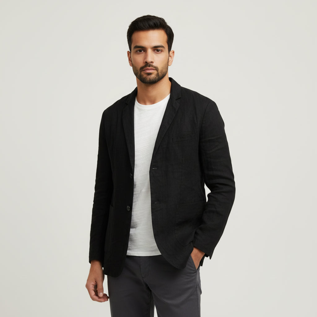Slim-Fit Casual Blazer for Men