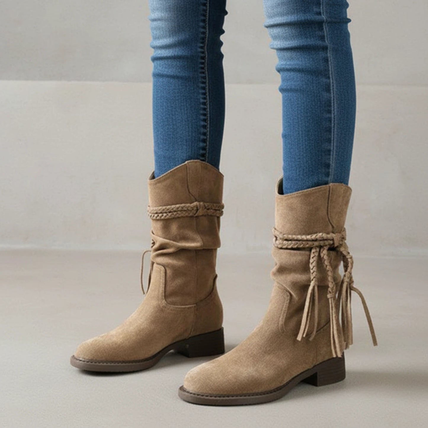 Slouch Mid-Calf Boots for Women