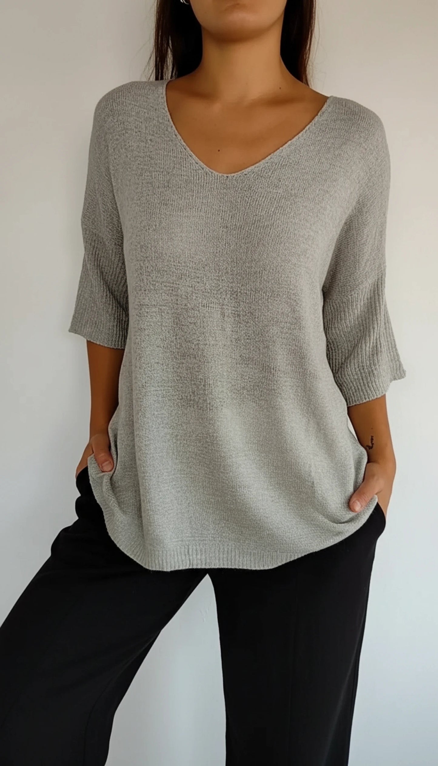 V-Neck Blouse for Women