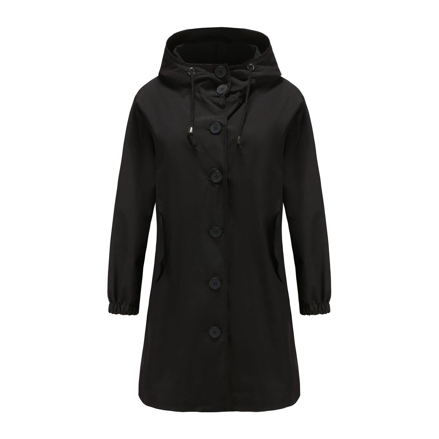 Hooded Long Coat for Women - Image 6