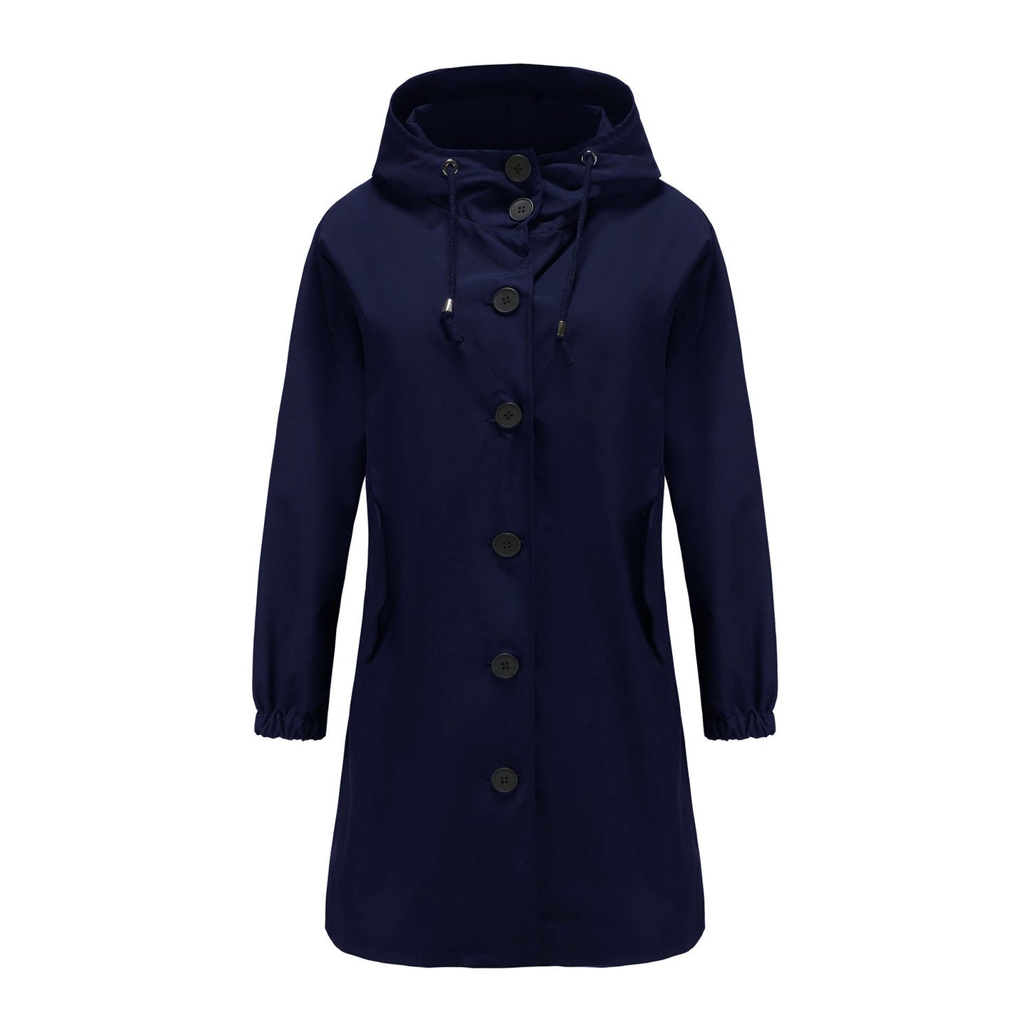 Hooded Long Coat for Women - Image 7