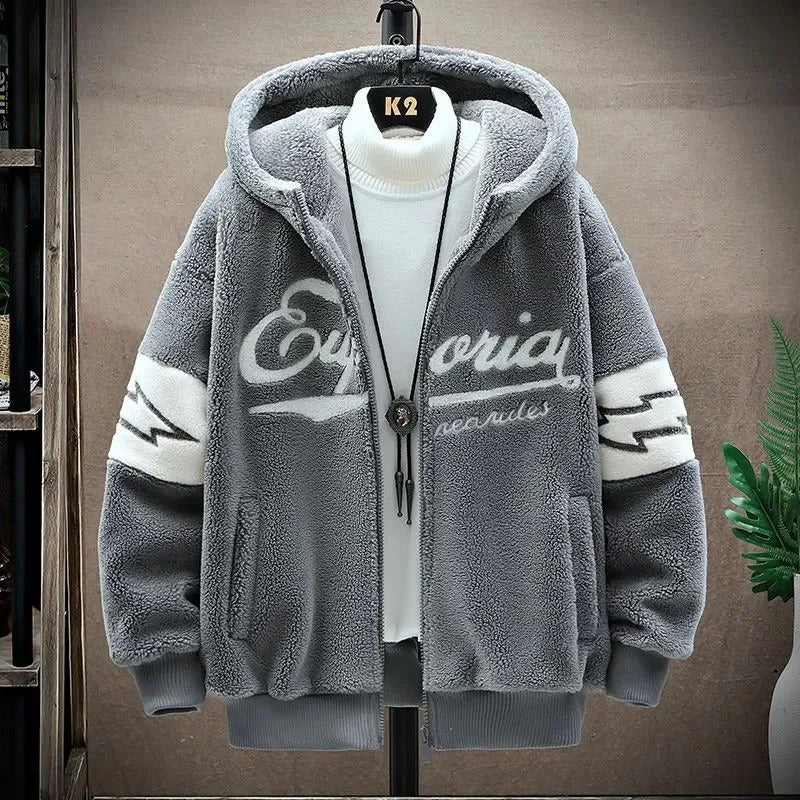 Hooded Zip-Up Jacket for Men - Image 3