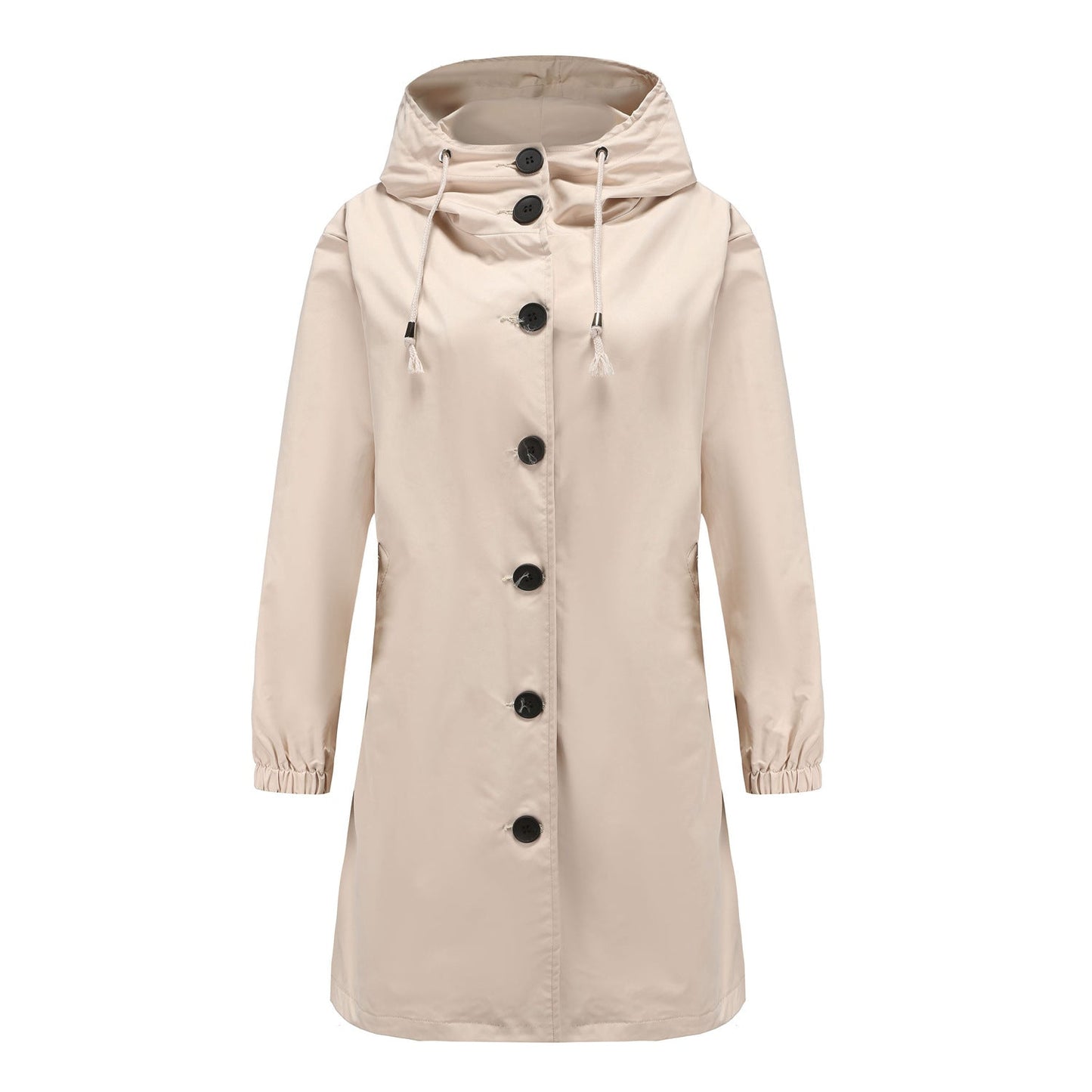 Hooded Long Coat for Women - Image 1