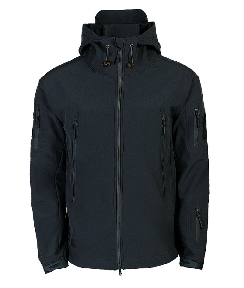 Hooded Tactical Jacket for Men - Image 4