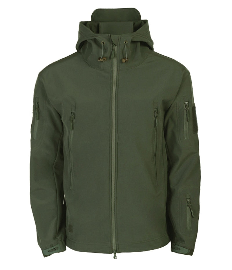 Hooded Tactical Jacket for Men - Image 13