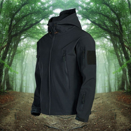 Hooded Tactical Jacket for Men - Image 1