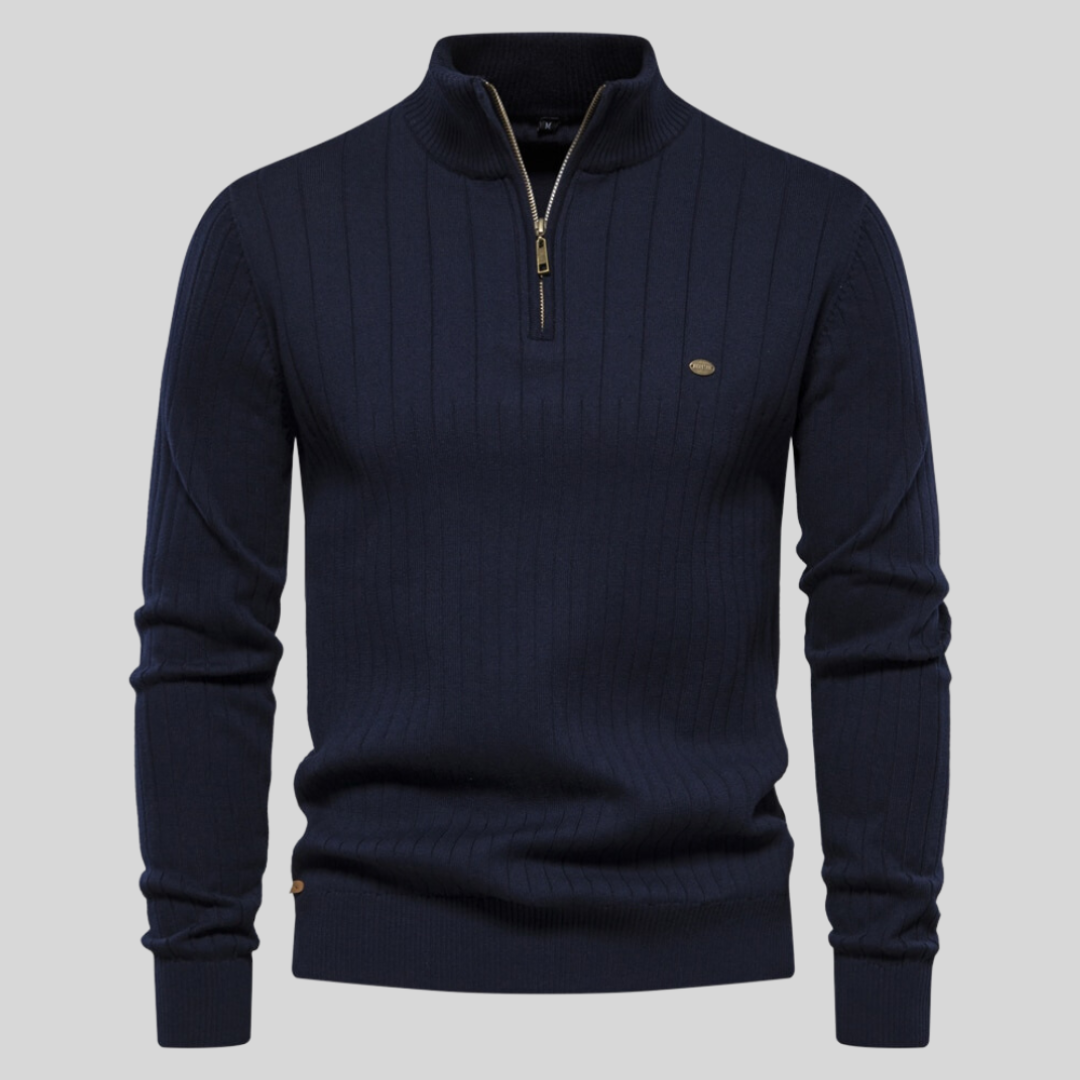 Quarter Zip Sweater for Men - Image 10