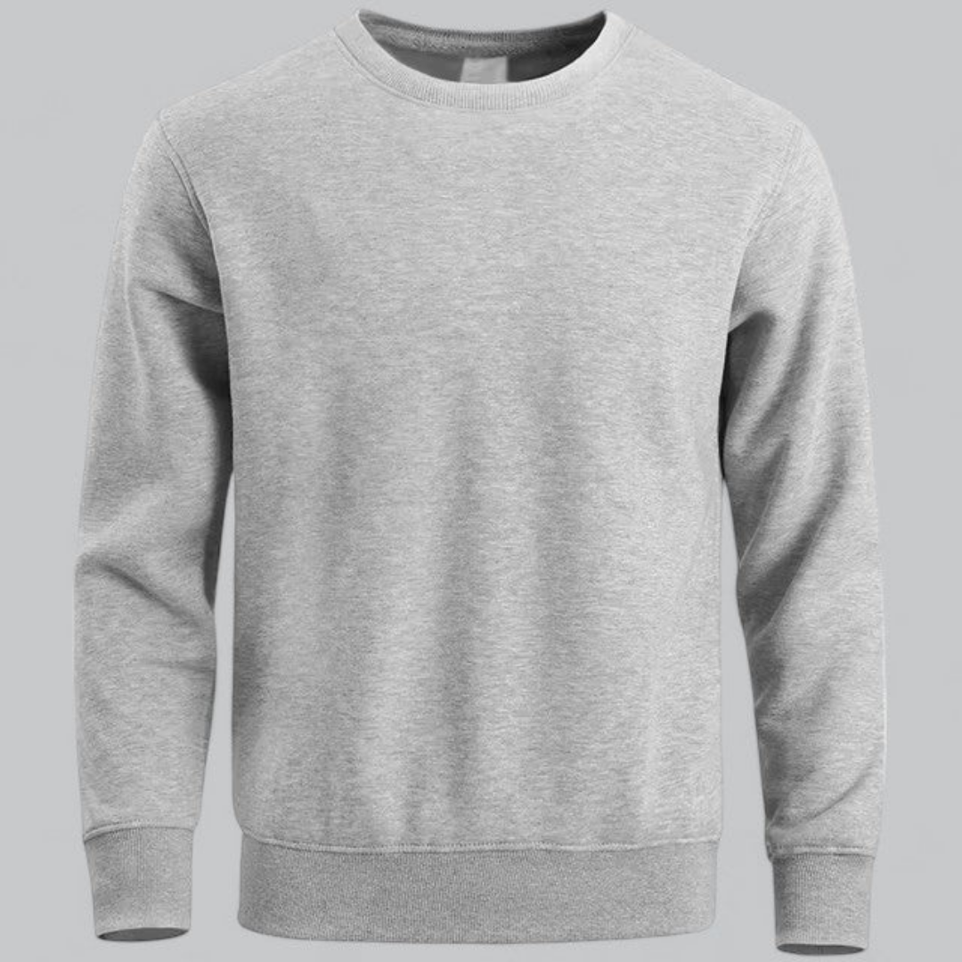 Long Sleeve Casual Sweater for Men - Image 2