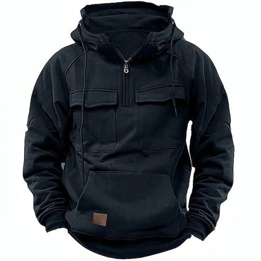 Half Zip Hoodie for Men - Image 1