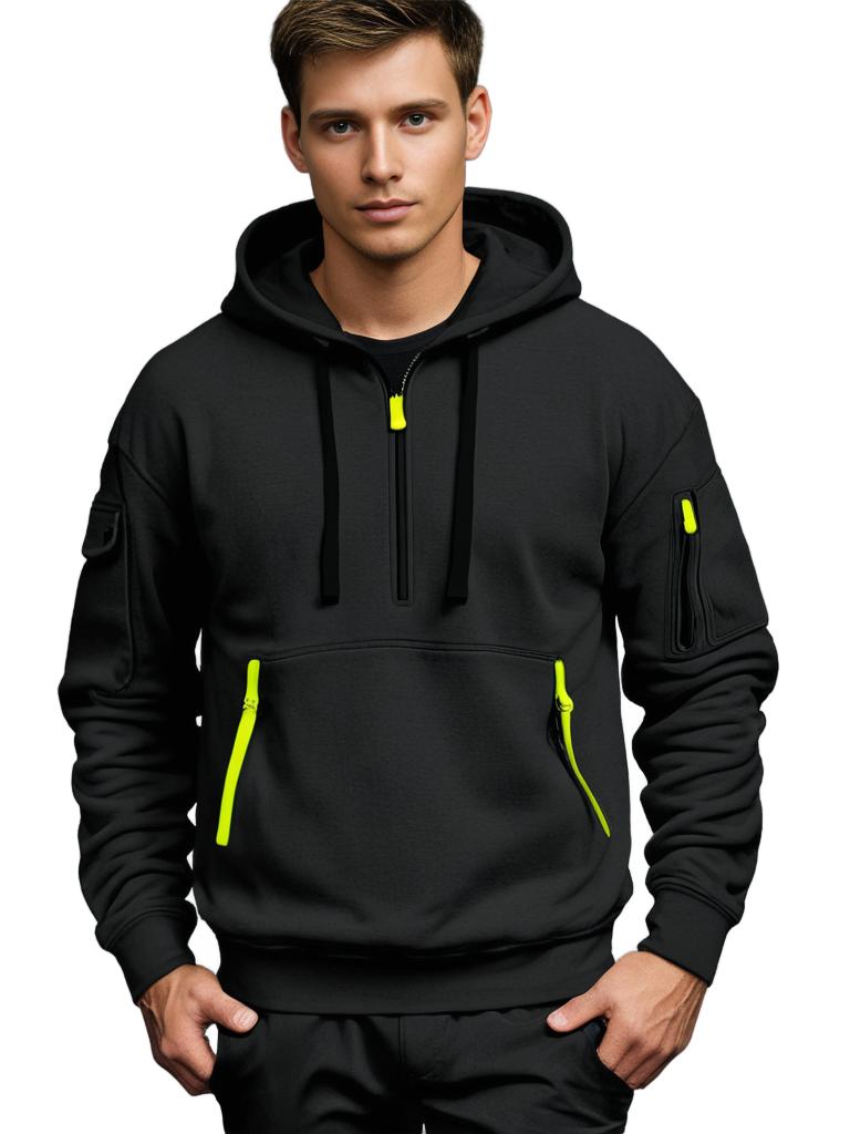 Utility Pullover Hoodie for Men - Image 5