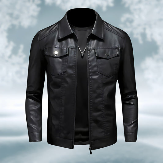 Button-Up Jacket for Men - Image 1