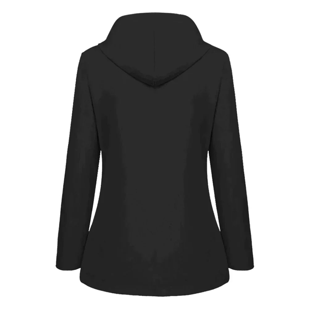 Hooded A-Line Coat for Women - Image 1