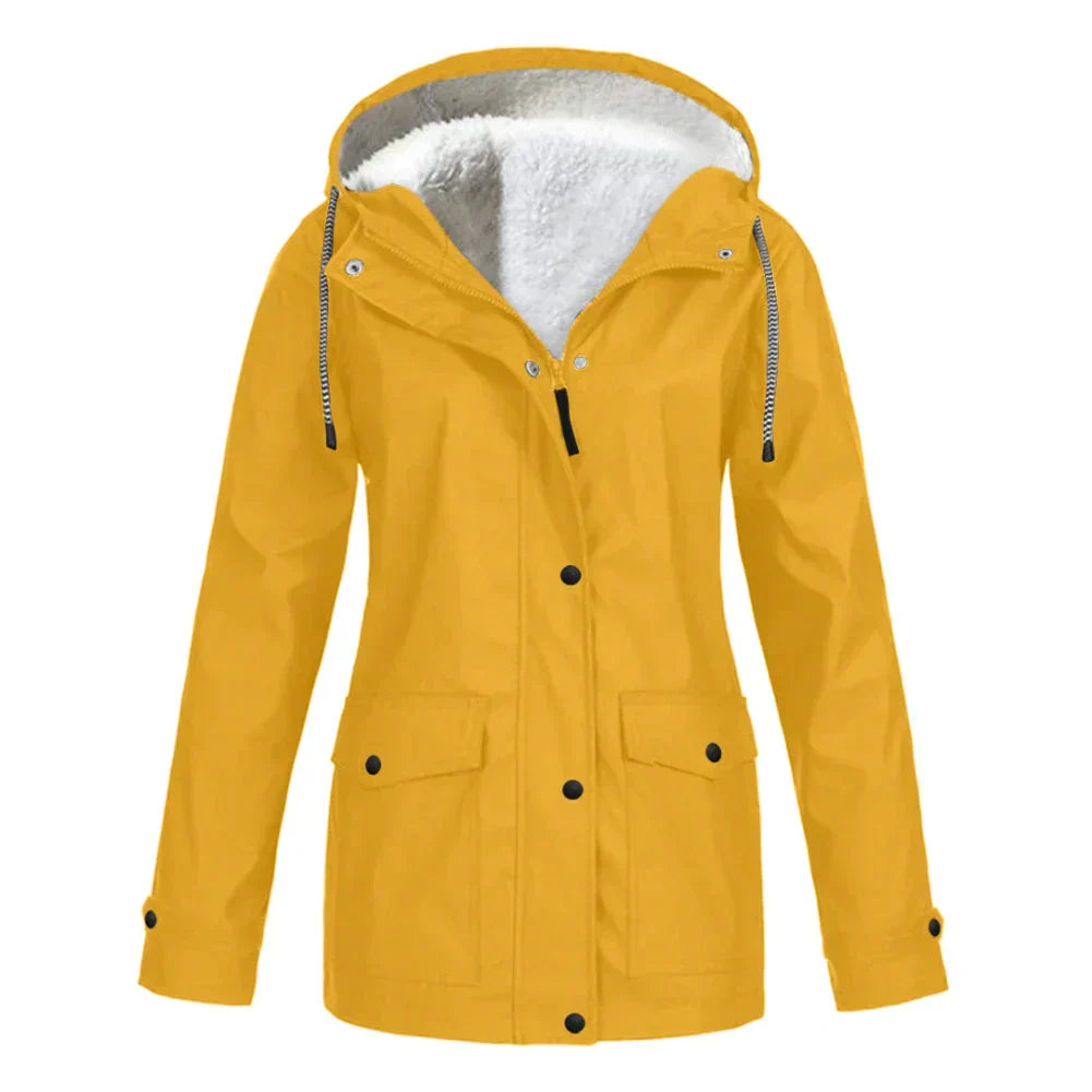 Hooded A-Line Coat for Women - Image 6