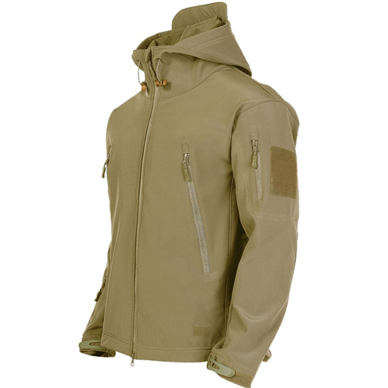 Hooded Tactical Jacket for Men - Image 14
