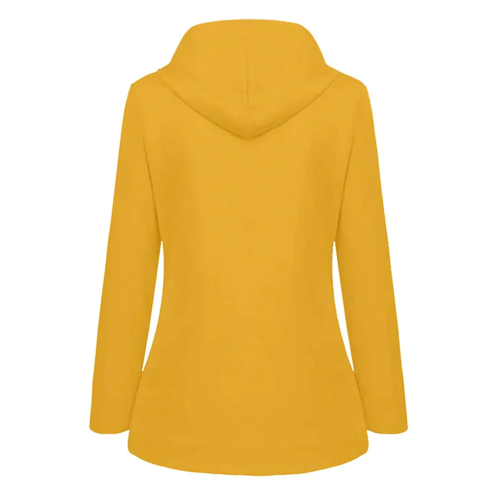 Hooded A-Line Coat for Women - Image 2