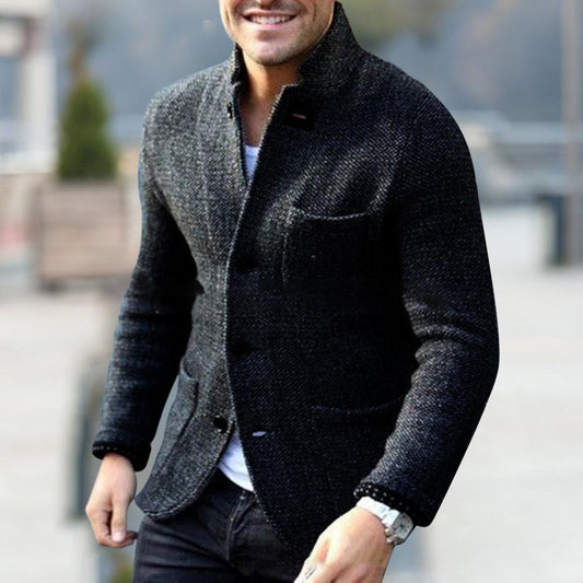 Button-Down Casual Jacket for Men - Image 1