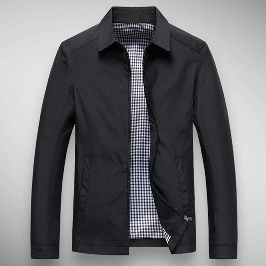 Zip Up Casual Jacket for Men - Image 1