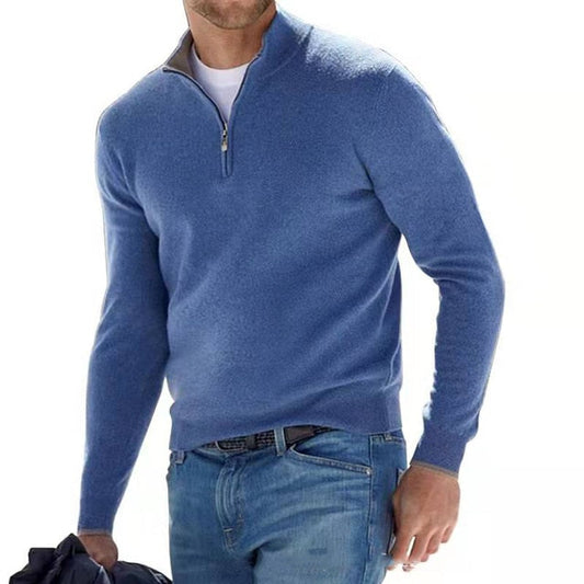 Quarter-Zip Sweater for Men - Image 1