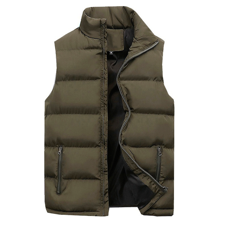 Quilted Puffer Vest for Men - Image 2
