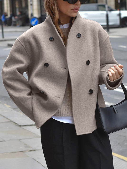 Double Breasted Short Jacket for Women - Image 1