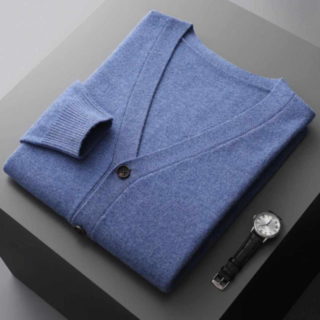 V-Neck Cardigan for Men - Image 8
