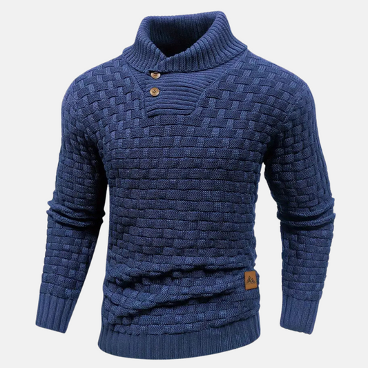Shawl Collar Sweater for Men - Image 1