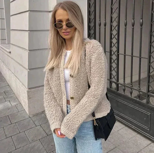 Relaxed Fit Coat for Women - Image 1