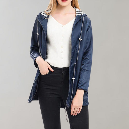 Hooded Anorak Coat for Women - Image 1
