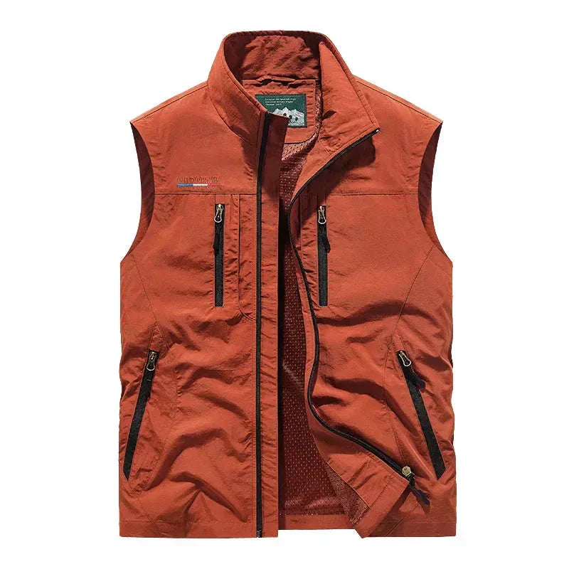 Zip Up Vest for Men - Image 4