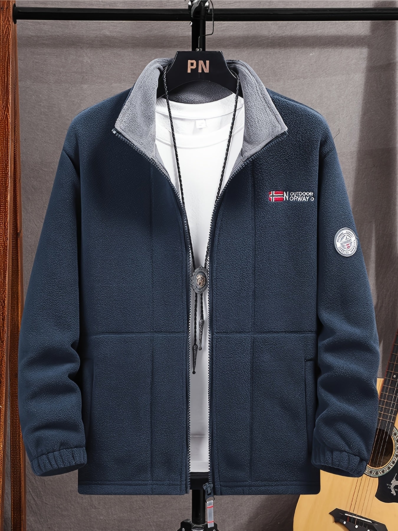 Full-Zip Outdoor Jacket for Men - Image 2