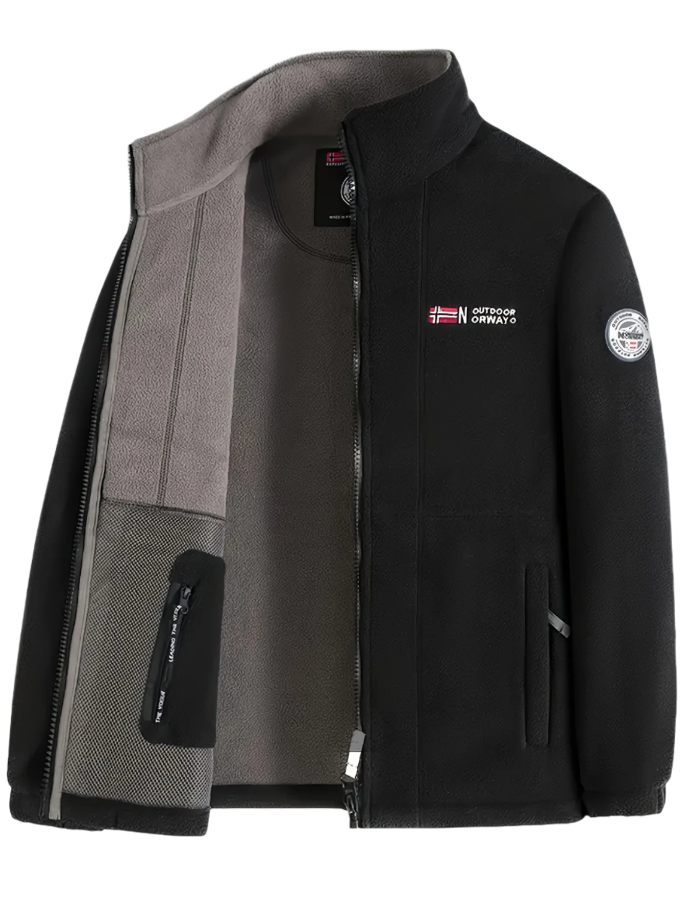 Full-Zip Outdoor Jacket for Men - Image 8