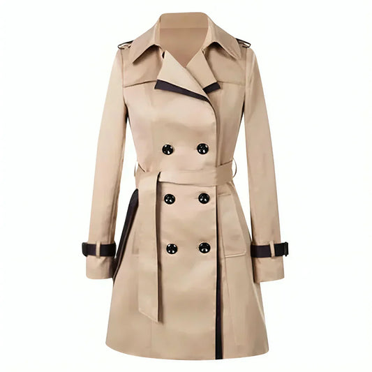 Double-Breasted Trench Coat for Women - Image 1