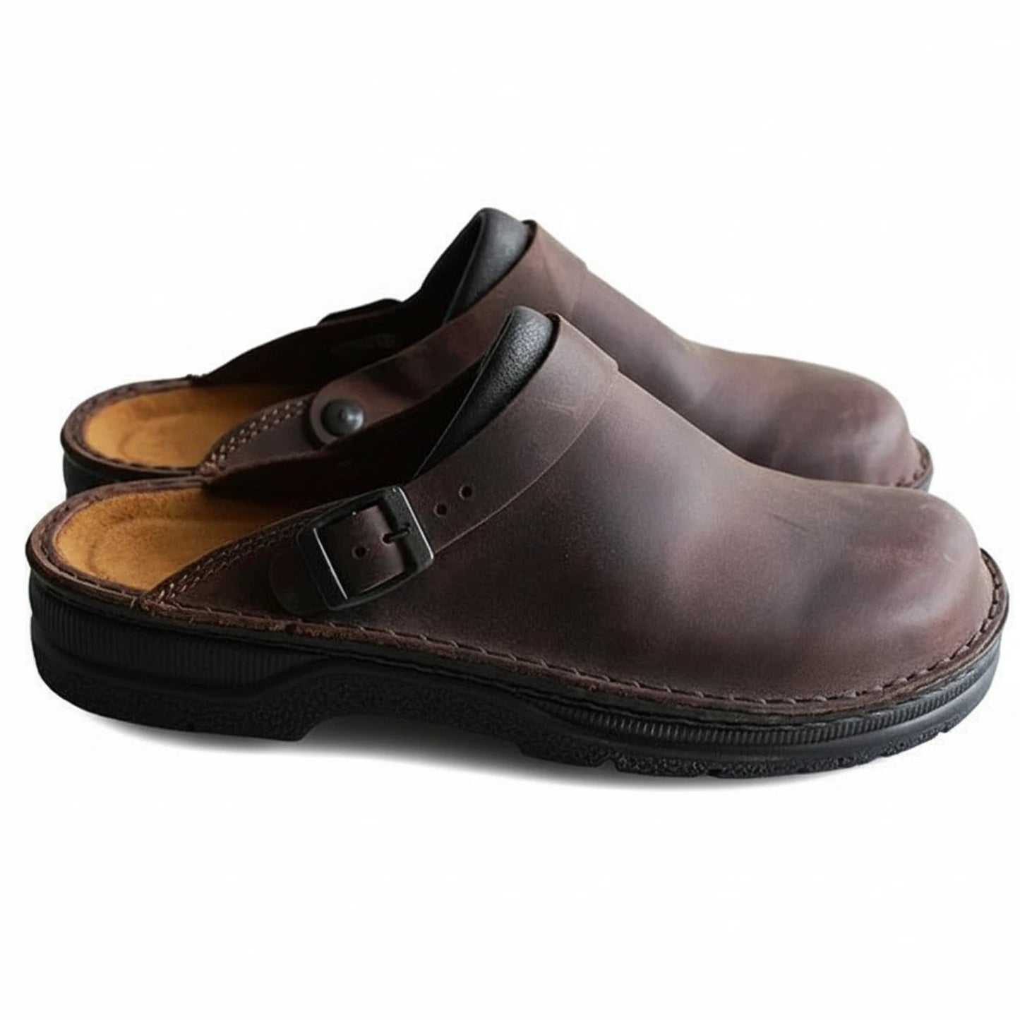 Adjustable Buckle Slip-on Clogs for Men