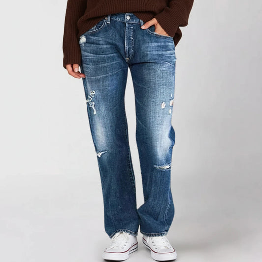 Distressed Denim Jeans for Women