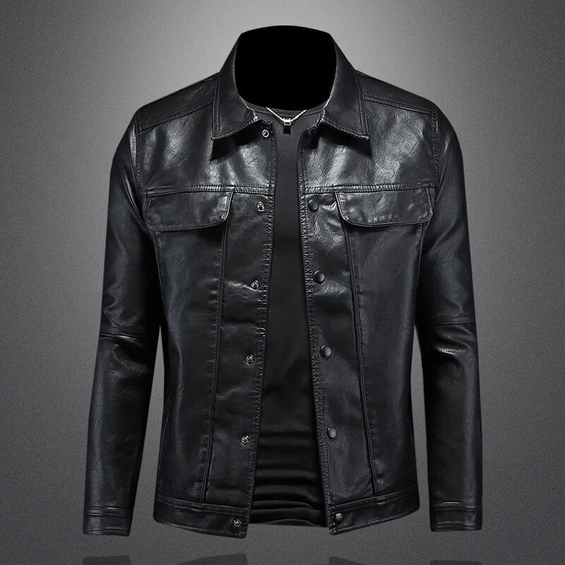 Button-Down Shirt Jacket for Men - Image 2