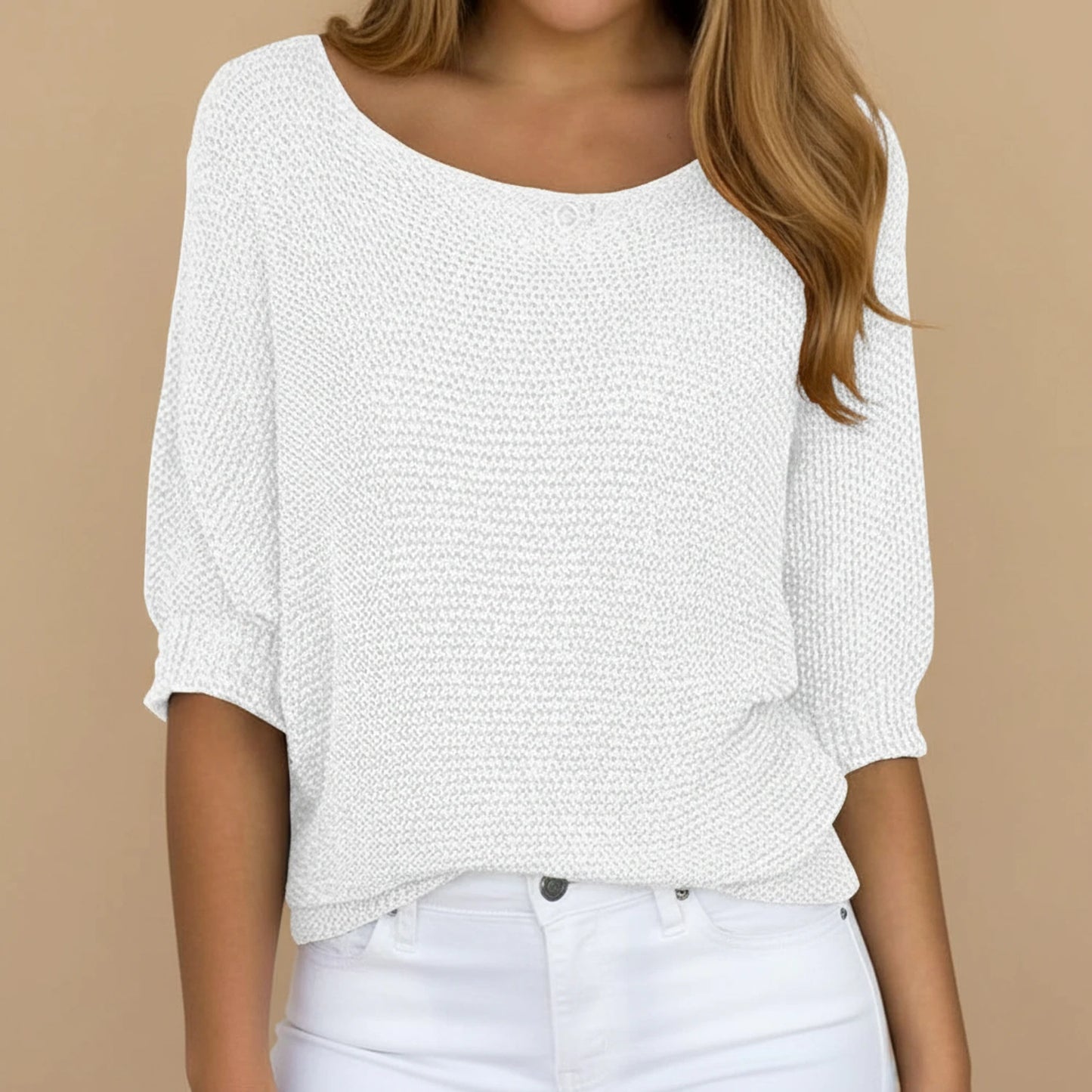 Elbow Sleeve Sweater for Women