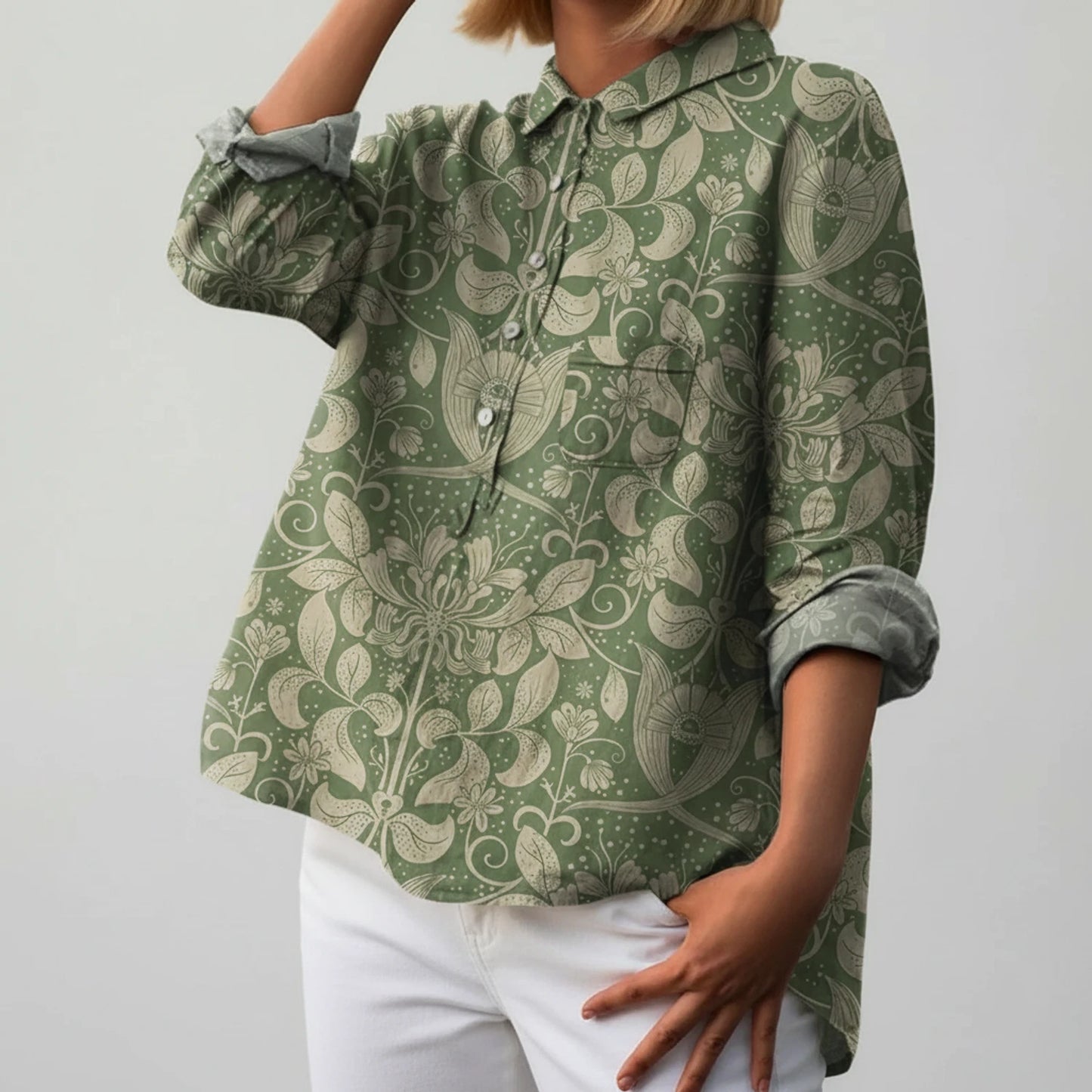 Floral Print Blouse for Women