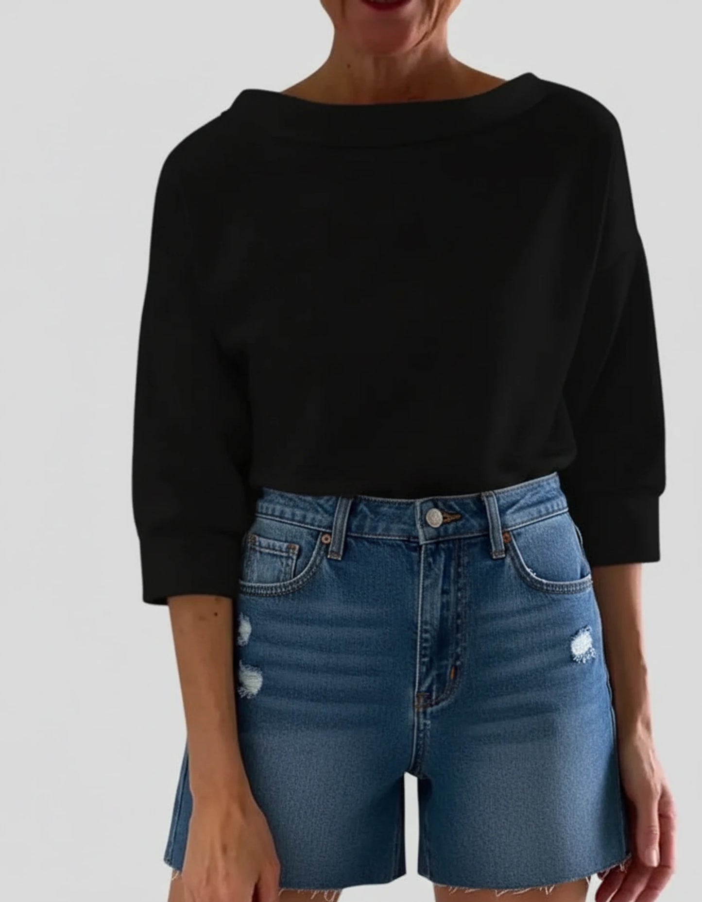 Funnel Neck Blouse for Women