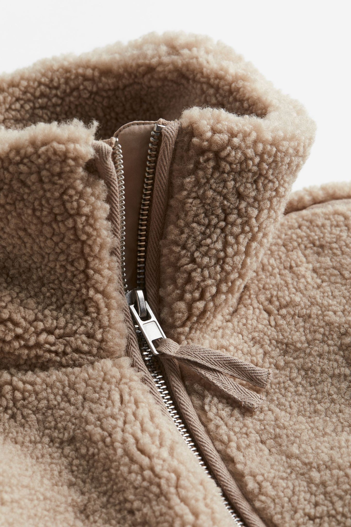 Zip-Up Sherpa Jacket for Women - Image 5