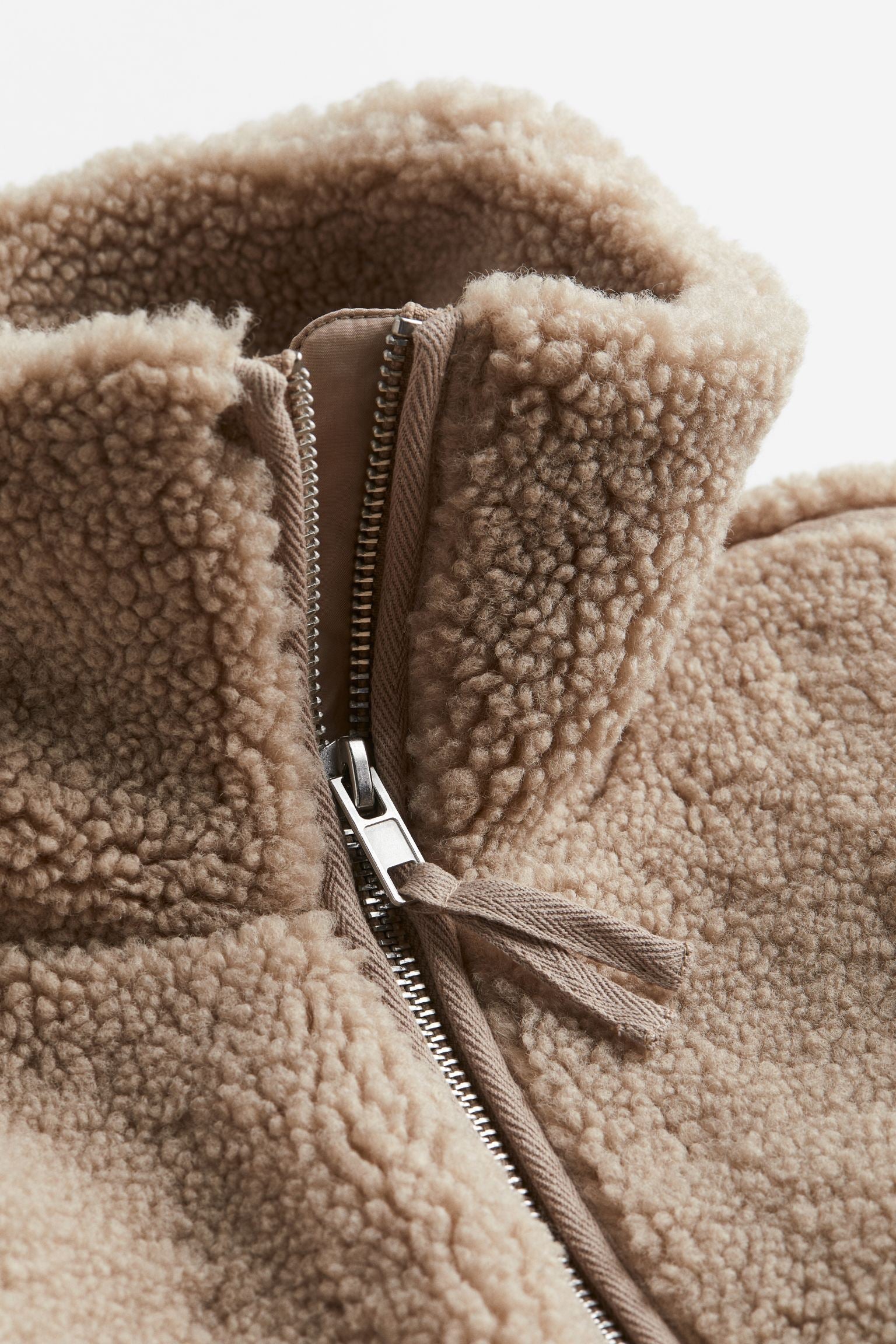 Zip-Up Sherpa Jacket for Women - Image 5