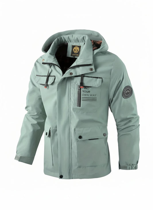 Hooded Waterproof Outdoor Jacket for Men