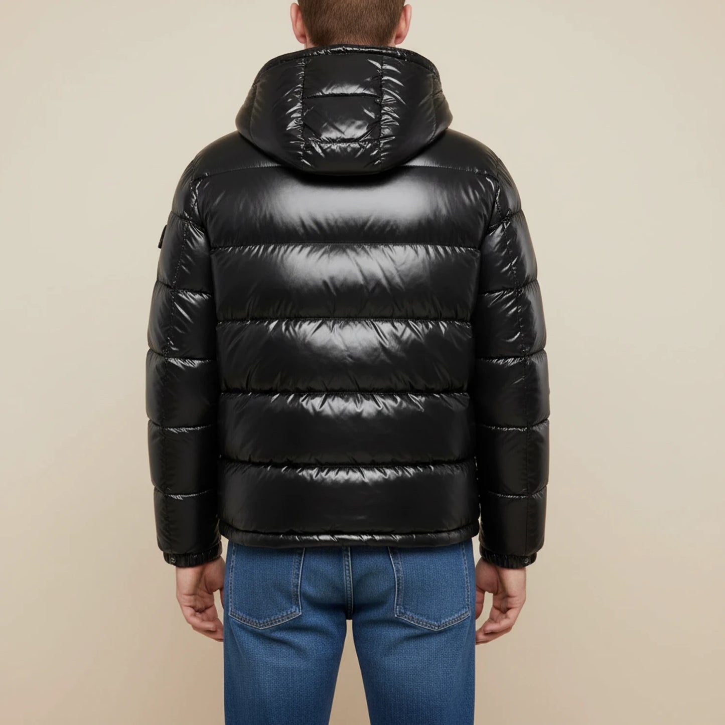 Hooded Puffer Winter Jacket for Men