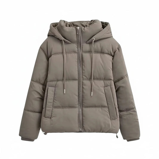 Hooded Winter Puffer Jacket for Women