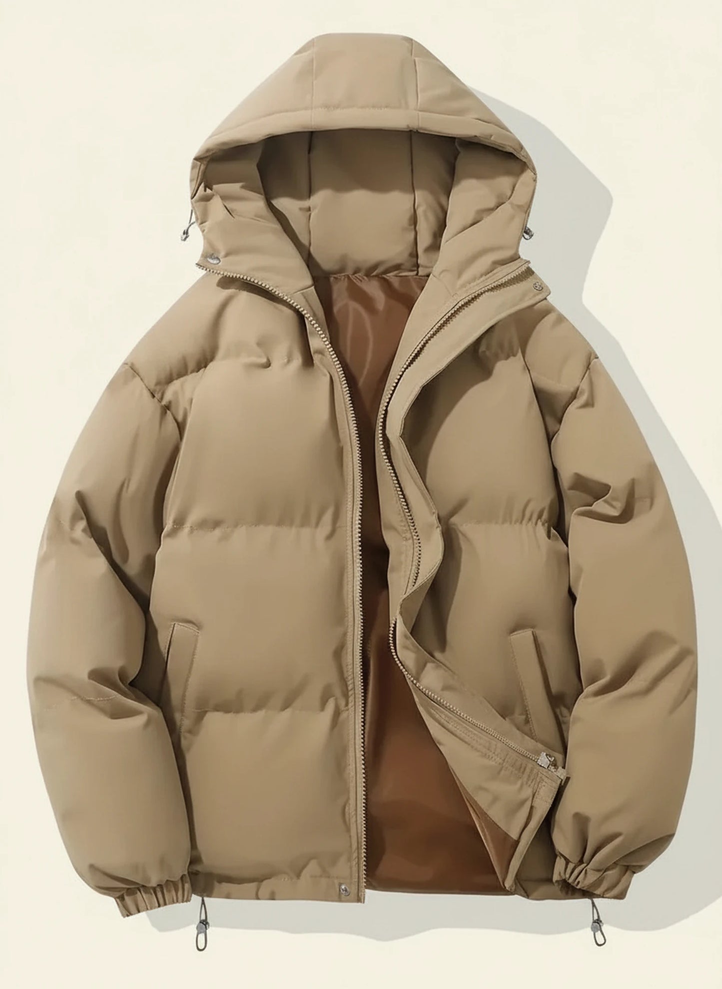 Hooded Puffer Winter Jacket for Women