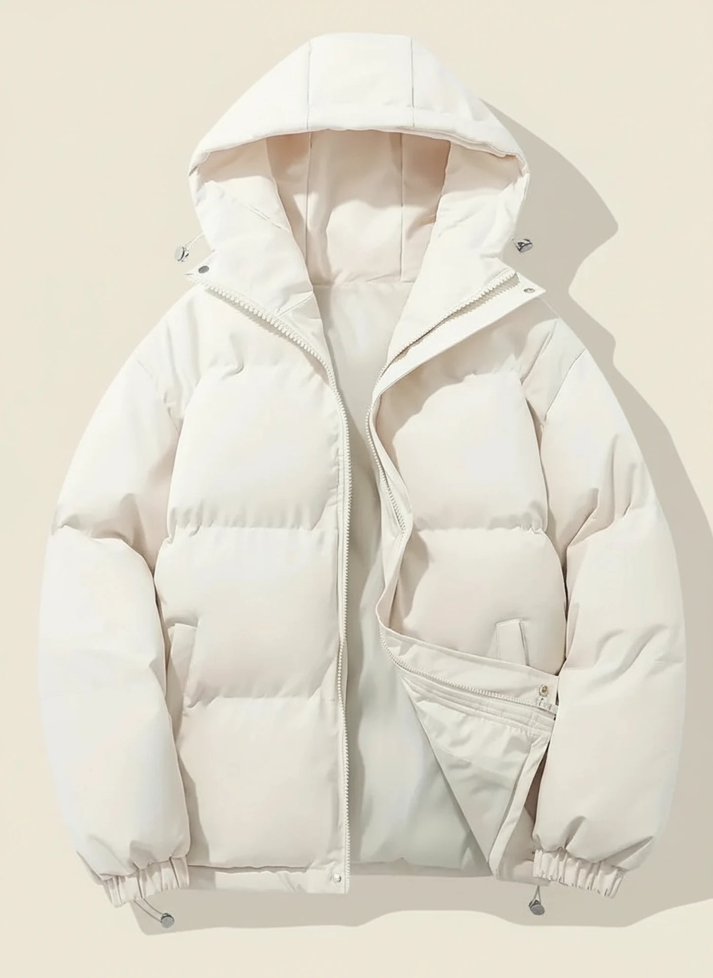 Hooded Puffer Winter Jacket for Women