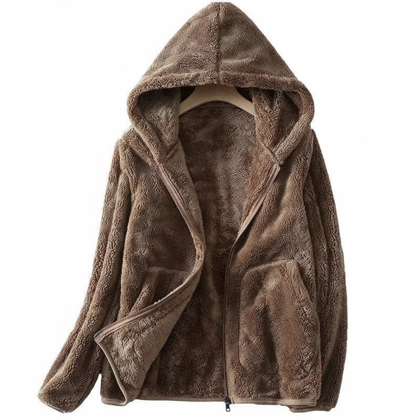 Hooded Warm Fleece Jacket for Women