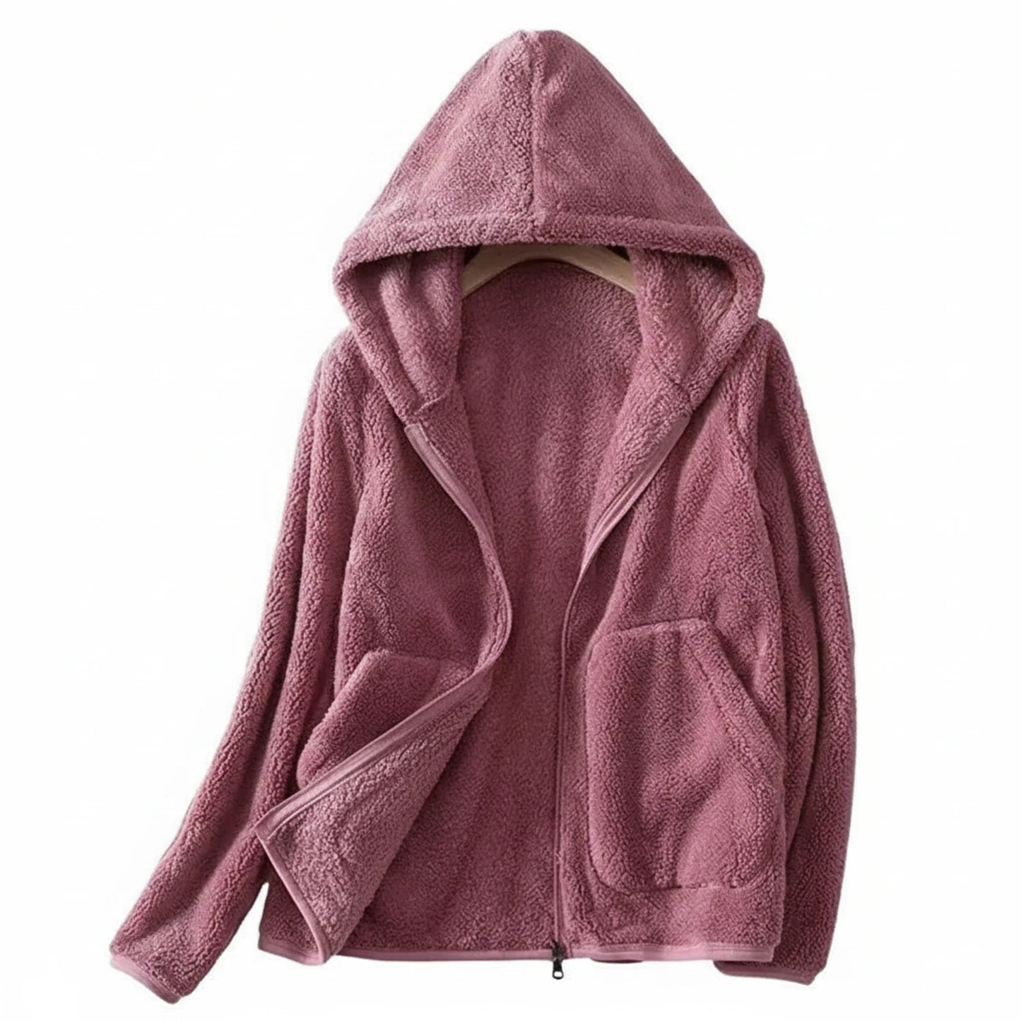 Hooded Warm Fleece Jacket for Women