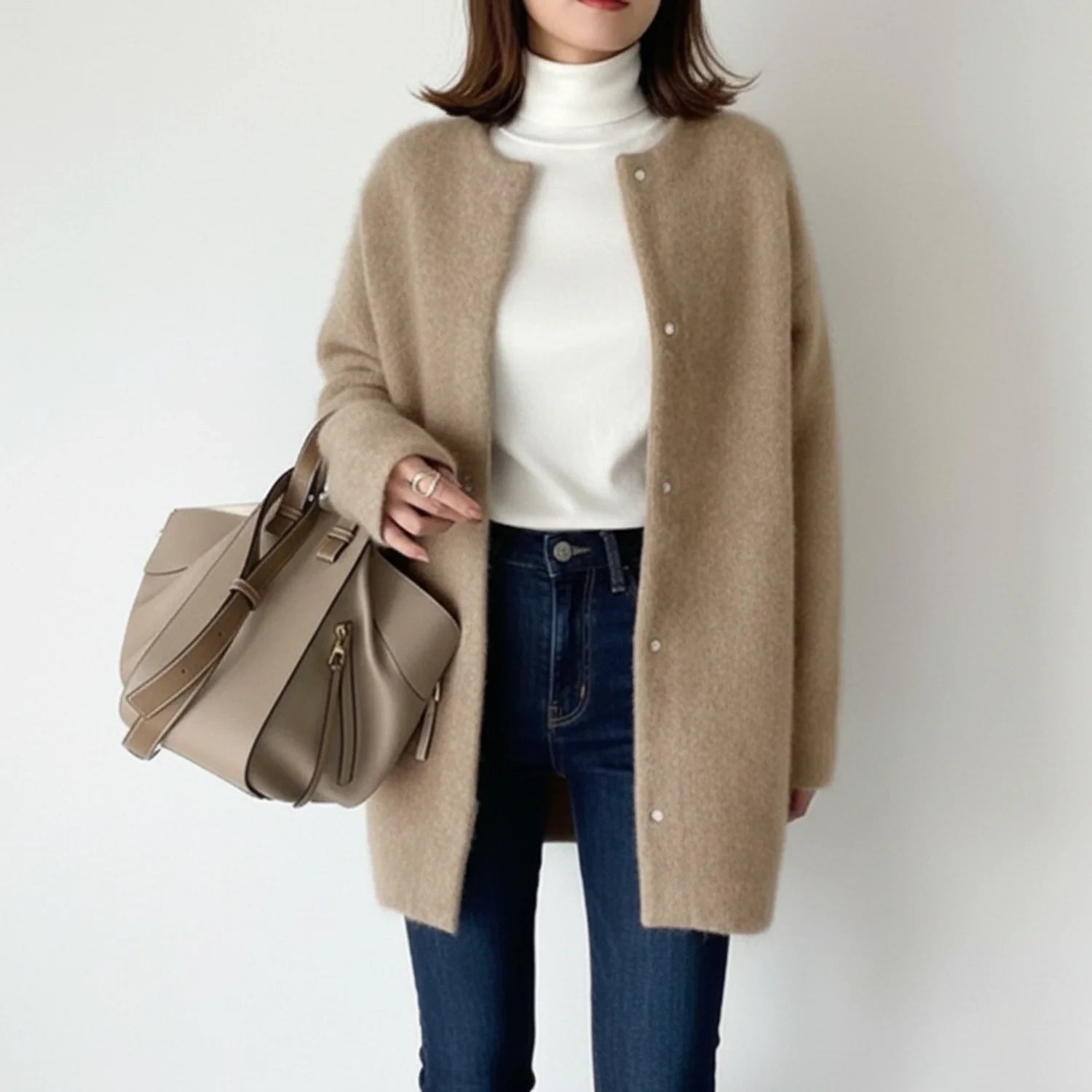 Long Cardigan for Women AI replaced image